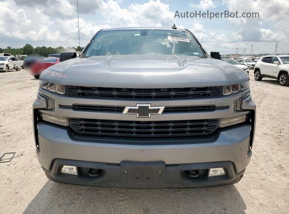 3GCUYEED4KG282144 2019 CHEVROLET SILVERADO Gray Widok z przodu