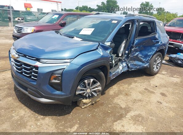 3GNAXHEG7SL272580 2025 CHEVROLET EQUINOX Синий Передняя левая четверть