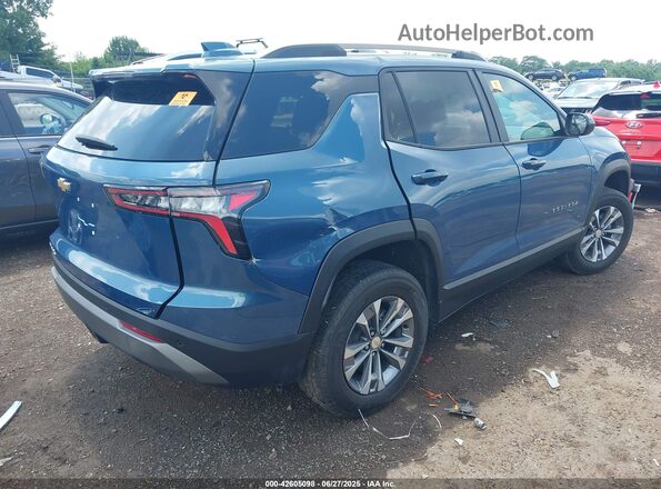 3GNAXHEG7SL272580 2025 CHEVROLET EQUINOX Синий Задняя правая четверть