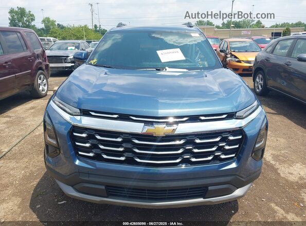 3GNAXHEG7SL272580 2025 CHEVROLET EQUINOX Синий Вид задней части салона