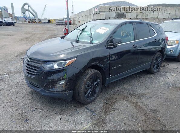 3GNAXUEV7ML352181 2021 CHEVROLET EQUINOX Black Przód lewy