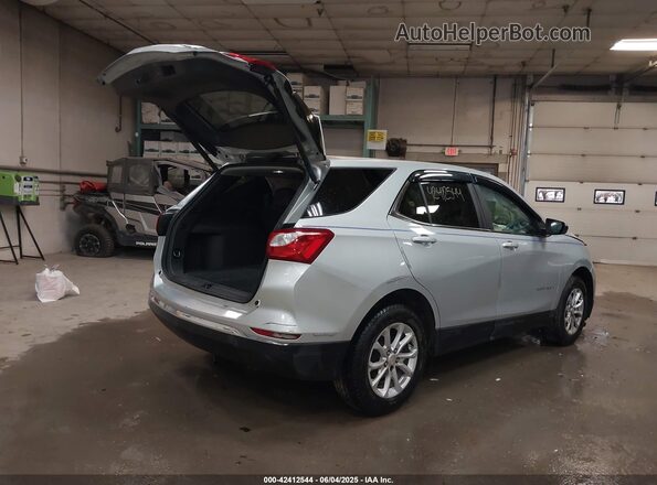 3GNAXUEV7ML355758 2021 CHEVROLET EQUINOX Серебряный Задняя правая четверть