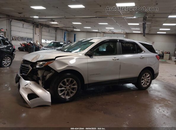 3GNAXUEV7ML355758 2021 CHEVROLET EQUINOX Серебряный Панорамный вид салона 360°
