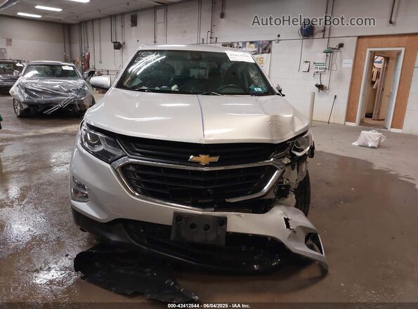 3GNAXUEV7ML355758 2021 CHEVROLET EQUINOX Серебряный Вид щитка приборов