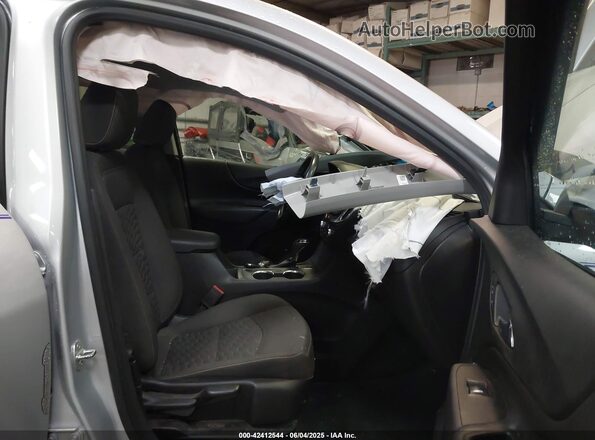 3GNAXUEV7ML355758 2021 CHEVROLET EQUINOX Серебряный Вид салона спереди