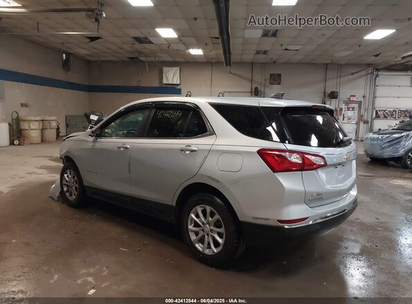 3GNAXUEV7ML355758 2021 CHEVROLET EQUINOX Серебряный Задняя левая четверть