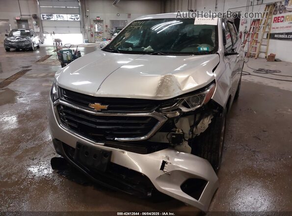 3GNAXUEV7ML355758 2021 CHEVROLET EQUINOX Серебряный Вид спереди