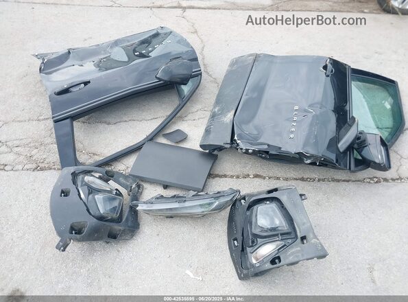 3GNKBCR4XMS544263 2021 CHEVROLET BLAZER Черный Вид щитка приборов