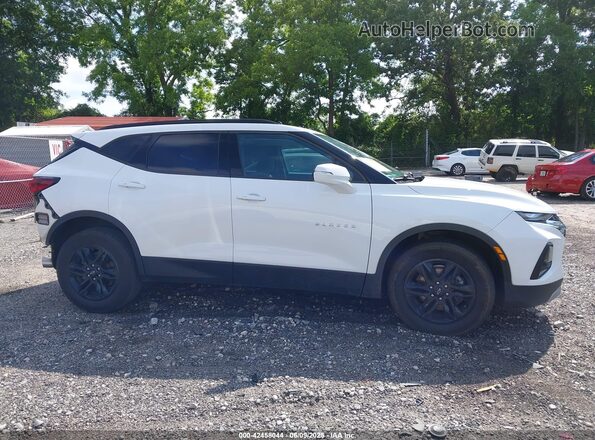 3GNKBCRSXMS518468 2021 CHEVROLET BLAZER White Вид щитка приладів