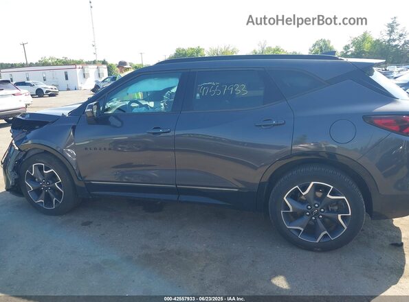 3GNKBERS6MS530290 2021 CHEVROLET BLAZER Gray 