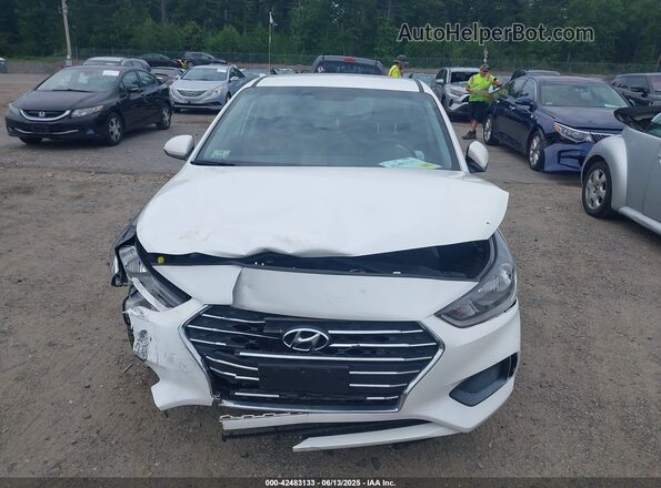 3KPC24A61ME149788 2021 HYUNDAI ACCENT White ხელსაწყოთა პანელის ხედი