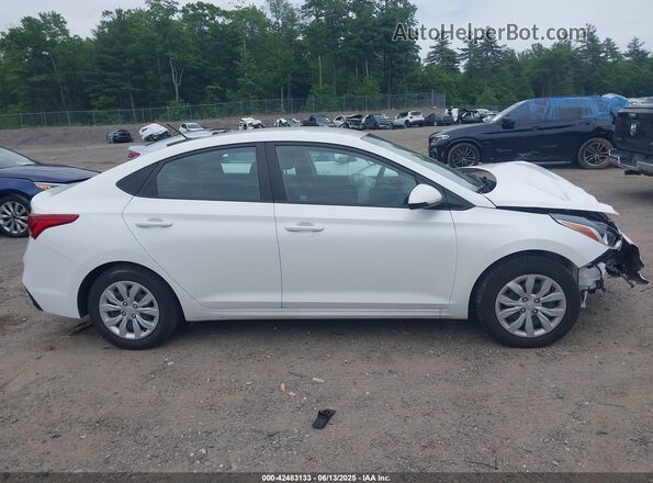 3KPC24A61ME149788 2021 HYUNDAI ACCENT White უკანა სალონის ხედი