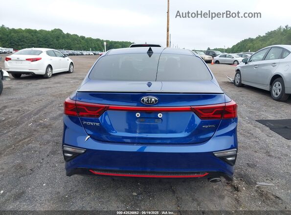 3KPF34AD8ME366182 2021 KIA FORTE Blue 