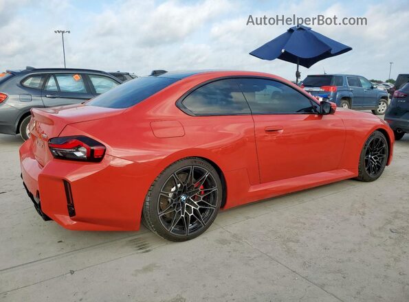 3MF13DM04P8D45073 2023 BMW M2 Красный Задняя правая четверть