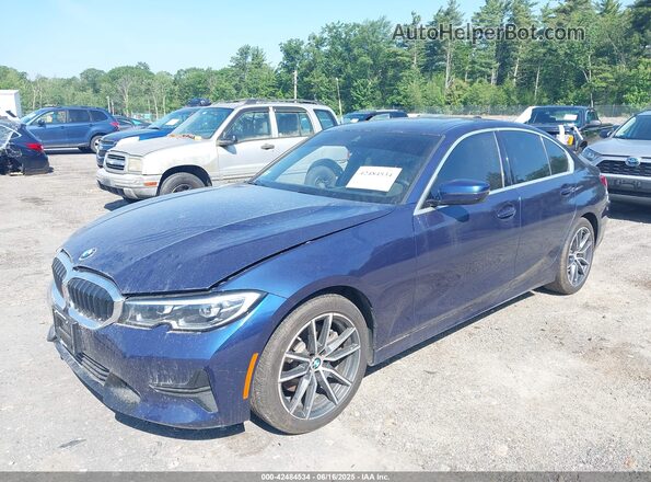 3MW5R7J01L8B09898 2020 BMW 3 SERIES Black Vista tres cuartos delantera izquierda
