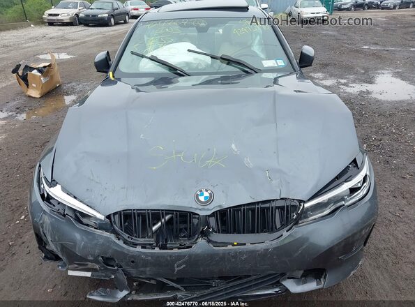3MW5R7J0XL8B33178 2020 BMW 3 SERIES Gray Առջևի վահանակի տեսք