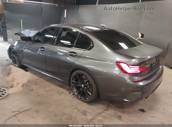 3MW5U9J01M8B89974 2021 BMW 3 SERIES Gray Tył lewy