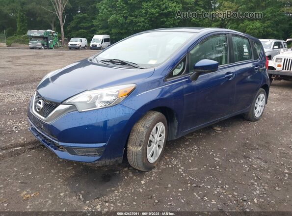 3N1CE2CP0KL358534 2019 NISSAN VERSA NOTE Blue Vista tres cuartos delantera izquierda