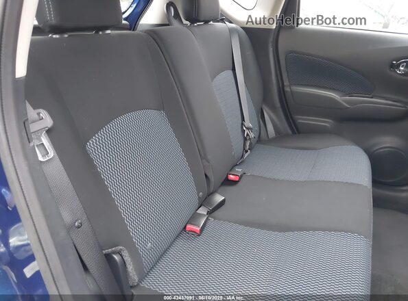 3N1CE2CP0KL358534 2019 NISSAN VERSA NOTE Blue Vista de la etiqueta del VIN