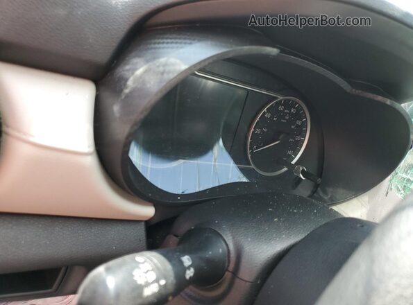 3N1CN8EV0ML866360 2021 NISSAN VERSA Black Instrument cluster view