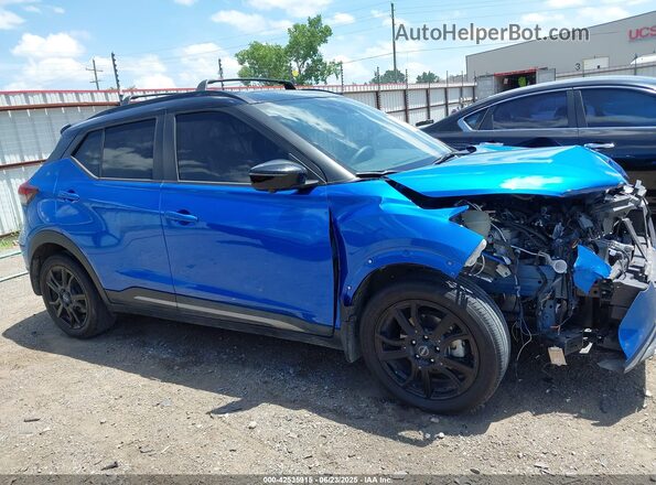 3N1CP5DV6RL485372 2024 NISSAN KICKS Blue 