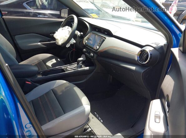 3N1CP5DV6RL485372 2024 NISSAN KICKS Blue 