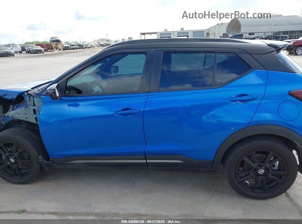 3N1CP5DV9ML477954 2021 NISSAN KICKS Синий 