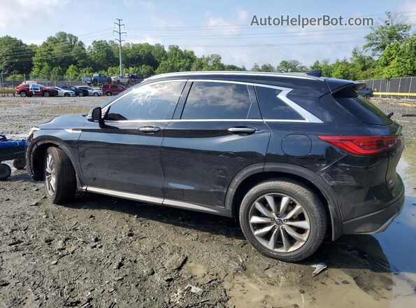 3PCAJ5BB9MF116186 2021 INFINITI QX50 Black Задня ліва чверть