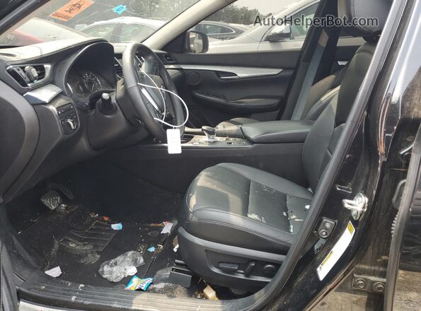 3PCAJ5BB9MF116186 2021 INFINITI QX50 Black Вид салону спереду