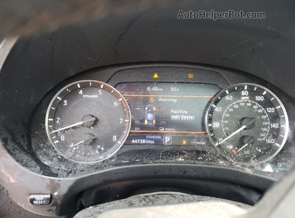 3PCAJ5BB9MF116186 2021 INFINITI QX50 Black Вид щитка приладів