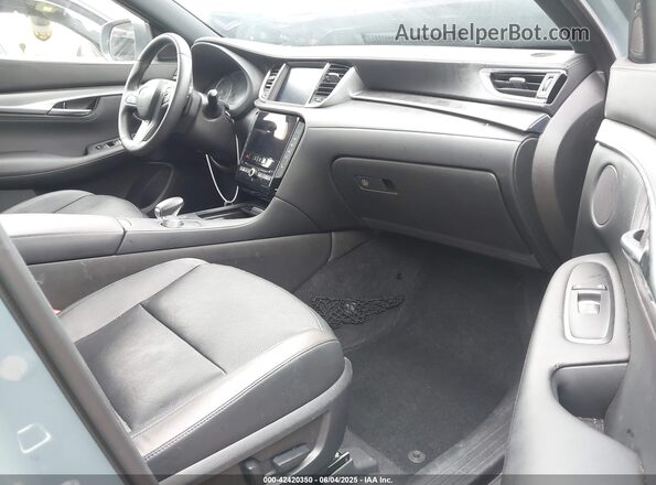 3PCAJ5JR5PF124353 2023 INFINITI QX55 Light Blue წინა სალონის ხედი