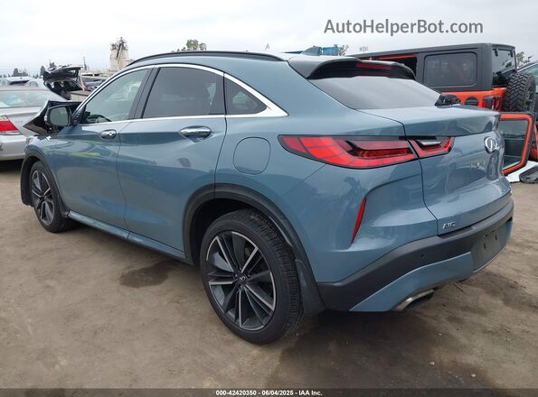 3PCAJ5JR5PF124353 2023 INFINITI QX55 Light Blue უკანა მარცხენა