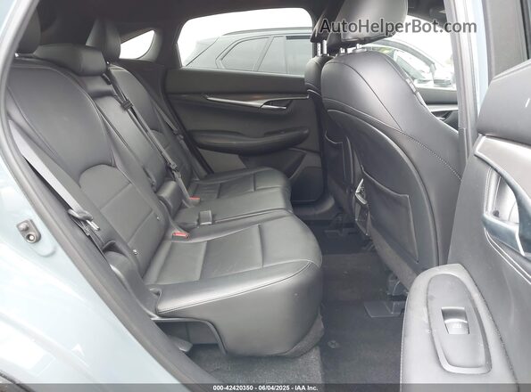 3PCAJ5JR5PF124353 2023 INFINITI QX55 Light Blue VIN კოდის სტიკერის ხედი