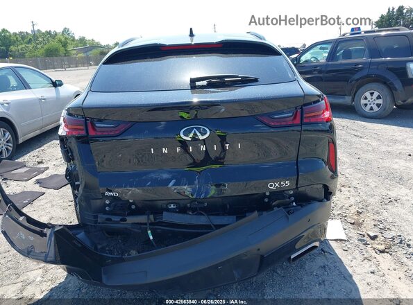 3PCAJ5K36NF100506 2022 INFINITI QX55 Black 