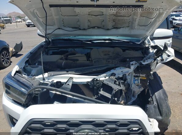 3TMCZ5AN0MM395231 2021 TOYOTA TACOMA White Հետևի տեսք
