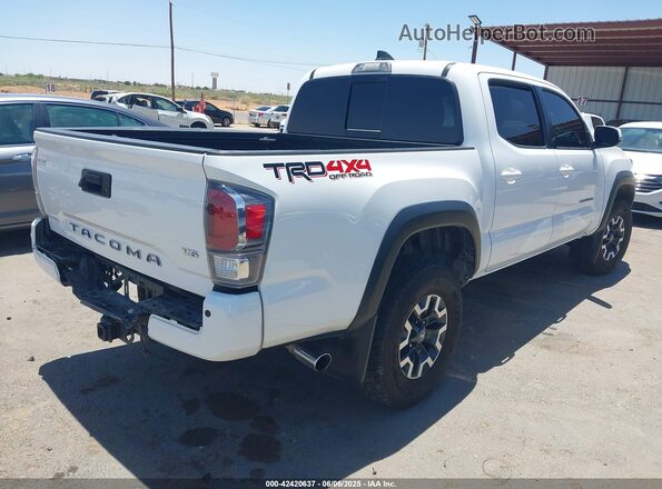 3TMCZ5AN0MM395231 2021 TOYOTA TACOMA White Հետևի աջ