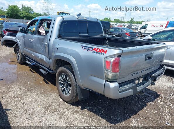 3TMCZ5AN4MM413309 2021 TOYOTA TACOMA Silver Rear left