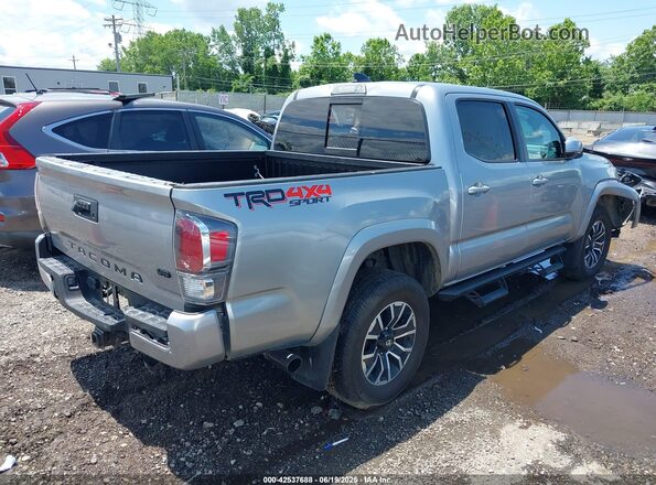 3TMCZ5AN4MM413309 2021 TOYOTA TACOMA Silver Rear right