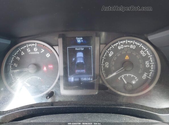 3TMDZ5BN6HM026155 2017 TOYOTA TACOMA Gray Vista de los asientos traseros