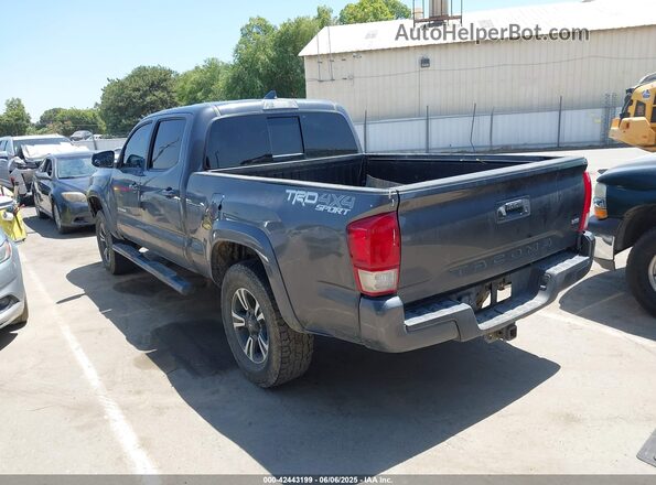 3TMDZ5BN6HM026155 2017 TOYOTA TACOMA Gray Trasero izquierdo