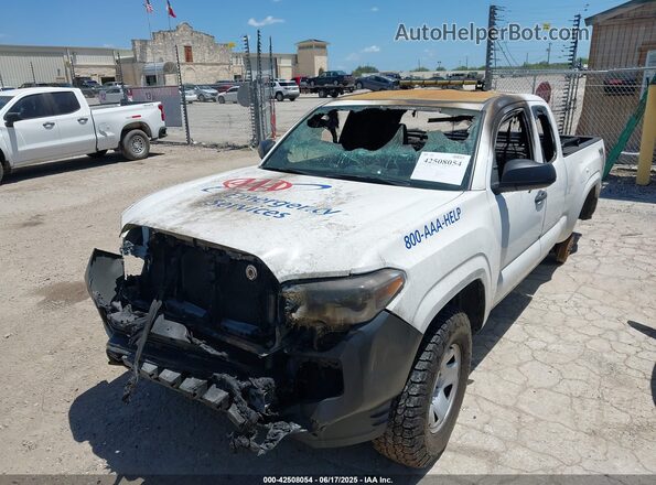 3TYRX5GN2NT049596 2022 TOYOTA TACOMA White Widok z przodu
