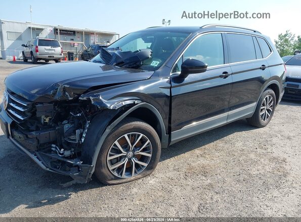 3VV2B7AX0LM034093 2020 VOLKSWAGEN TIGUAN Black წინა მარცხენა ხედი სამი მეოთხედიდან