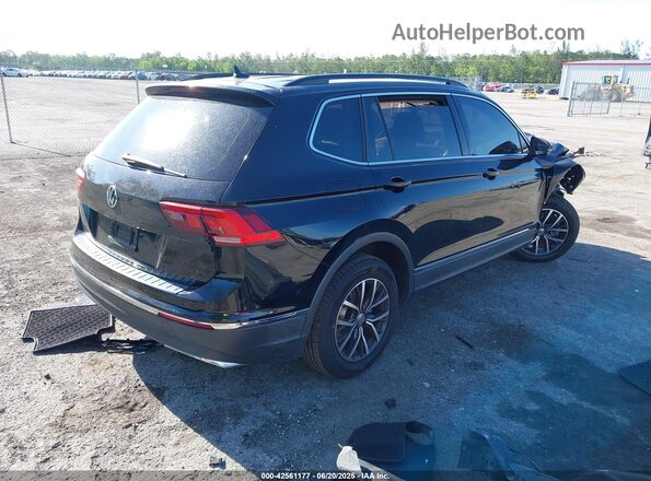 3VV3B7AX5LM035504 2020 VOLKSWAGEN TIGUAN Черный Задняя правая четверть