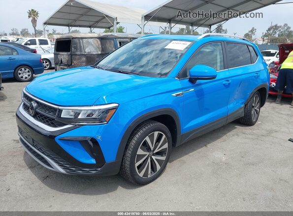3VVEX7B22RM000201 2024 VOLKSWAGEN TAOS Blue Front left
