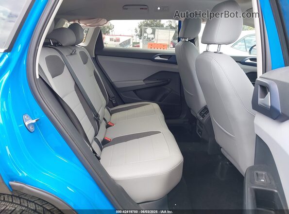 3VVEX7B22RM000201 2024 VOLKSWAGEN TAOS Blue VIN sticker view