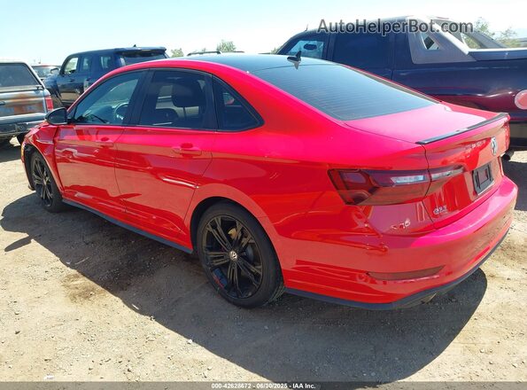 3VW6T7BU6LM104338 2020 VOLKSWAGEN JETTA Red Задня ліва чверть