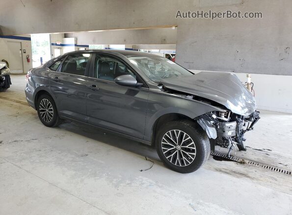3VWC57BU3MM057204 2021 VOLKSWAGEN JETTA Gray Передня права чверть