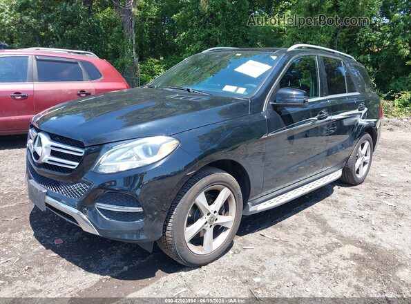 4JGDA5HB5HA914179 2017 MERCEDES-BENZ GLE 350 Черный Передняя левая четверть