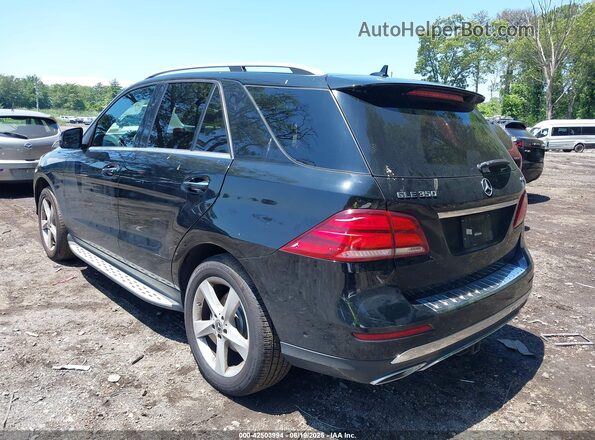 4JGDA5HB5HA914179 2017 MERCEDES-BENZ GLE 350 Черный Задняя левая четверть