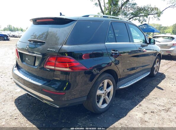 4JGDA5HB5HA914179 2017 MERCEDES-BENZ GLE 350 Черный Задняя правая четверть